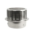 thumbnail image 1 of Bouchon de Cheminée en Acier Inoxydable pour Chauffe-Eau, Sortie d'Air Murale Extérieure, 1 of 10