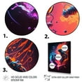 thumbnail image 3 of DESIGN ART Designart "Cosmic Astronaut Explorers V" Space Wall Art Prints 16 in. wide x 32 in. high, 3 of 5