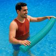 thumbnail image 6 of California Sun Deluxe Unsinkable Ultra Soft Foam Cushion Pool Noodle - Teal, 6 of 7