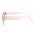 thumbnail image 4 of Modern Rectangular Sunglasses Designer Fashion Colorful Edition UV 400 Pink, 4 of 4