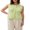 Light Green, variant on Pudcoco Women Knitted Tank Tops Casual Summer Solid Color Button Front Basic Vest Sleeveless Shirt Aesthetic Clothes