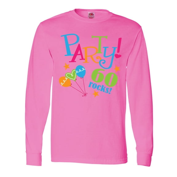 Inktastic 60th Birthday Party Long Sleeve T-Shirt