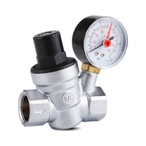 water pressure regulator with Gauge pressure maintaining valve Tap water pressure reducing valve DN15 DN20 Material: brass