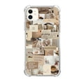 thumbnail image 1 of Beige Aesthetic Case Compatible with iPhone 11,Aesthetic Art Design TPU Full Cover Shock-proof Case, 1 of 7