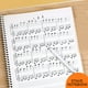 thumbnail image 3 of Cuaderno De Pentagrama De 50 Páginas, Papel De Escritura De Manuscritos Musicales Para Personal De Notación Musical, Copia Y Escritura De Partituras Musicales, 3 of 7