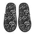 thumbnail image 1 of Fotbe Snake Pantuflas Peludas para Mujer con Estampado, Zapatillas de Peluche, Zapatos de Invierno para Casa, Uso Interior y Exterior-Large, 1 of 8