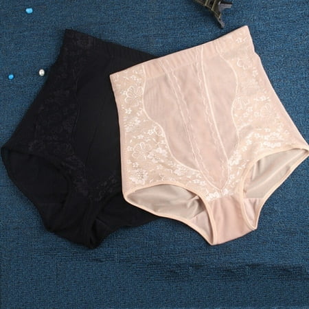 Large Size Women High Waist Pants  Abdomen Briefs Sculpting Underwear Body Shaper Plus (Best Body Sculpting Underwear)
