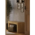 thumbnail image 3 of Maven Lane Zeno Contemporary Wooden Bench in Weathered Natural Finish, 3 of 9