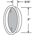 thumbnail image 2 of Prime-Line Products N 7206 2 in. Satin Nickel Closet Door Finger Pull (Pack of 2), 2 of 2