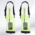 thumbnail image 5 of Uxcell Two-way Radio Walkie Talkie Case Waterproof Bag with Lanyard & Clip, Portable Radio Waterproof Case Pouch Green, 5 of 7