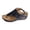 Navy, variant on Women's Wedge Orthotic Flops Sandals Rest Toe Backstrap Fashion Boho Adjustable Summer Comfy Platform T-Strap Thong Dressy Walking Beach Sandals