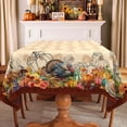 thumbnail image 3 of Thanksgiving Turkey Harvest Tablecloth, Thanksgiving Table Cloths Rectangle 60x120 Inch, Thanksgiving Tablecloths for Rectangle Tables, Thanksgiving Table Cover for Party Decor, 3 of 6
