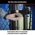thumbnail image 3 of Combinación de latón Lock Master Lock 875D para exteriores, 5 cm, 3 of 6