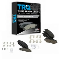 TRQ Front & Rear Ceramic Disc Brake Pad Kit for Ford Mustang New BFA20301