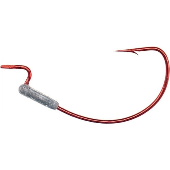 Arkie Lures Jerk & Stick Bait Jig Head, Red Color Hook, Size 1/32 oz.