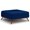 Blue, variant on Pemberly Row 36" Mid Century Coffee Table Storage Ottoman in Blue Velvet
