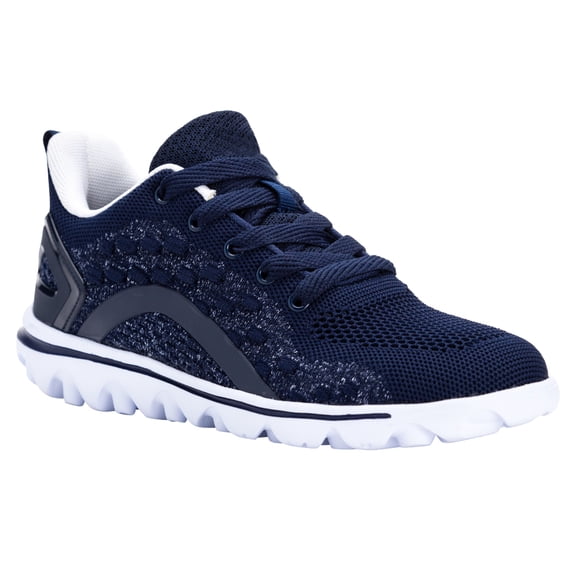 Propet TravelActiv Axial Women's Sneakers - Navy/White, Size 12