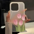 thumbnail image 3 of Funda de teléfono de lujo con flores de loto para iPhone 11, 15 Plus, 16, 14 Pro Max, 12, 13 Mini, 15Pro, funda con bonita estética floral, 3 of 5