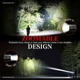 thumbnail image 3 of Linterna LED ultrapotente, linterna táctica G3000 con 3 modos y largas horas de trabajo, linterna LED impermeable IP65 con zoom para camping, senderismo y niños, 3 of 8