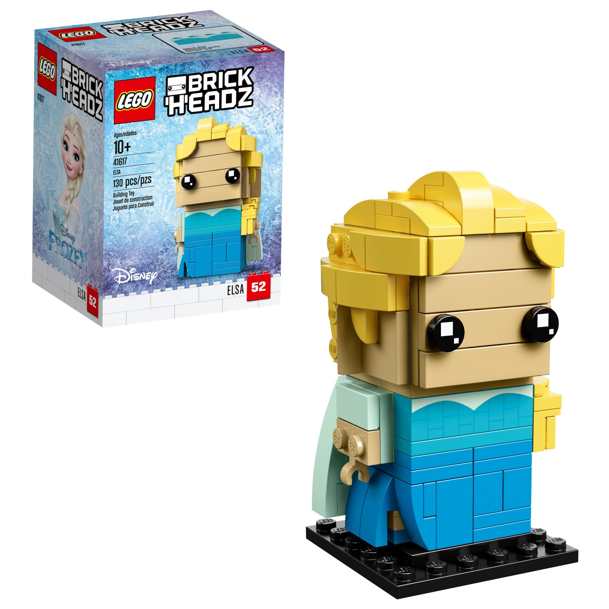 Disney Brick Headz Elsa Set LEGO 41617 - Walmart.com