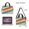 thumbnail image 3 of FORMRS 16" Laptop Bag Carrying Sleeve Case with Handle Travel Shoulder Briefcase, Colorful Plane, 3 of 8
