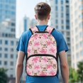 thumbnail image 3 of KUIFORTI Deer Bow Large Capacity Girls School Backpack Kids Bookbag with Front Pockets Adjustable Straps for Elementary Primary Middle Back to School Gifts for Students, 3 of 7