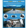 thumbnail image 3 of Dash Cam FOTN S16 frontal de doble canal WiFi 1080P + 720P, 3 of 7