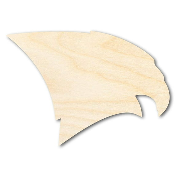 Unfinished Wood Falcon Mascot Shape 20" / 1/8"