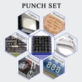 thumbnail image 4 of Number Letter Punch Set,36pcs 6mm Carbon Steel Number Letter Stamp Number Stamp Time-Tested Durability, 4 of 10