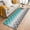 Teal Green, variant on Entryway Rug 2x3 Ft,Teal Grey Ombre Morocco Pattern Non Slip Small Area Rugs for Front Door,Modern Moroccan Geometric Low Pile Accent Carpet Doormat for Indoor Entrance Kitchen Bathroom Doorway