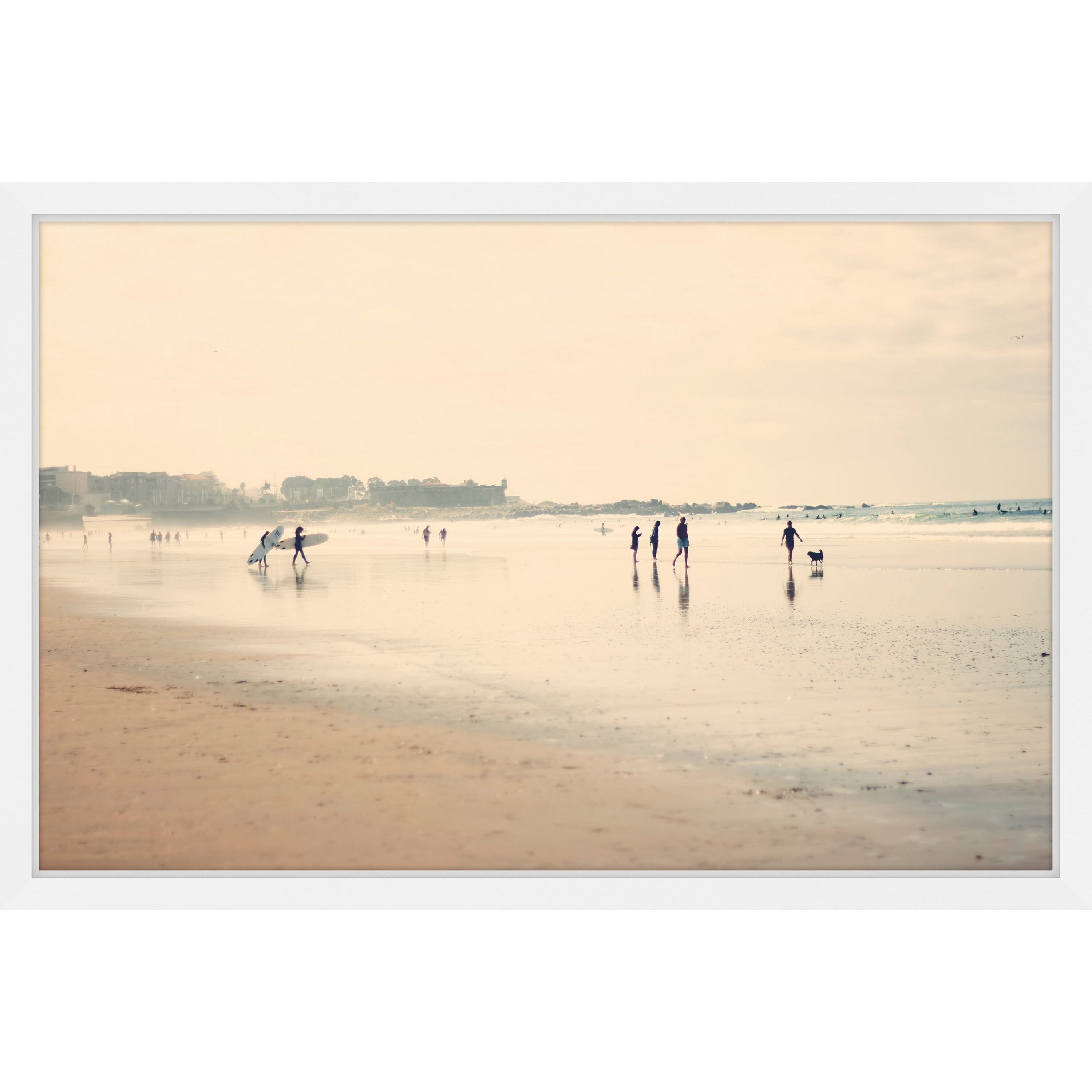 "Beach Life" Framed Painting Print