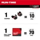 thumbnail image 5 of Auriculares Bluetooth Jobsite Milwaukee 2191-21 REDLITHIUM USB, 5 of 6