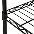 thumbnail image 3 of Seville Classics 5-Tier Steel Wire Shelving with Wheels, 30" W x 14" D x 60" H, Black, 3 of 8