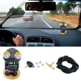 thumbnail image 2 of 2 Pcs Turbo Boost Eye Popping Car Dashboard Doll - Funny Stress Relief Decoration with Expanding Eyes for Vehicle Interior & Office Desk - Rubber Automotive Gauge Accessory, 2 of 9