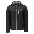 thumbnail image 2 of Men's-Cutter & Buck  Black Georgia Bulldogs Rainier Eco PrimaLoft Hooded Full-Zip Jacket, 2 of 3