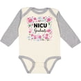 thumbnail image 3 of Inktastic NICU Graduate-Flowers Boys or Girls Long Sleeve Baby Bodysuit, 3 of 5