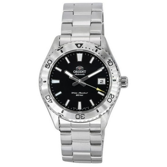 Orient Sports Mako Stainless Steel Black Dial Automatic Diver's RA-AC0Q01B10B 200M Men's Watch
