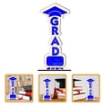 thumbnail image 2 of 2024 Graduation Party Table Decoration Wooden Sign Class of 2024 Party Ornament Wood Table Sign, 2 of 5
