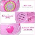 thumbnail image 3 of MasteelfCA Small Fake Telephone Toy Plastic Playing House Toy for Kids Children Playing, 3 of 8