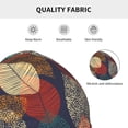 thumbnail image 4 of KLL Autumn Leaves Winter Fall Beanie Knit Hats for Men & Women - Warm & Soft Stylish Toboggan Caps for Cold Weather, 4 of 6