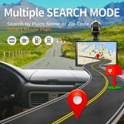 URFRU 9 inch GPS Navigation with Offline Maps for Truck, RV, Pickup and Car