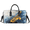 Bronze, variant on Retro Rad Floral Gym Duffle Bag for Men Women, Travel Sports Bag Waterproof Lightweight Weekend Carry On Tote