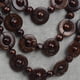 thumbnail image 5 of Collar largo multicapa, joyería étnica, collar largo colgante con cuentas hechas a mano café, 5 of 9