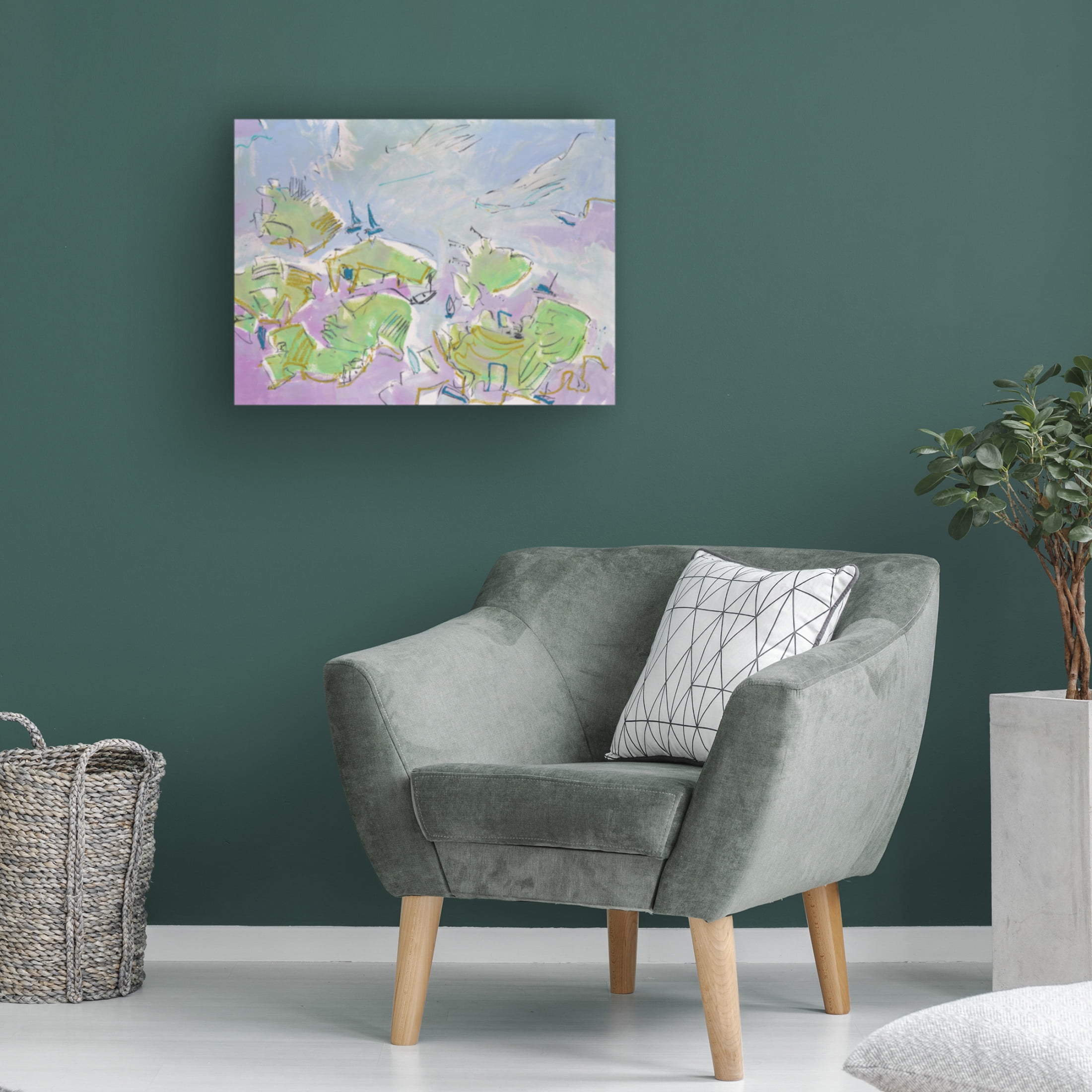 Trademark Fine Art Dorothy Fagan  Island II Canvas Wall Art