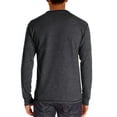 thumbnail image 3 of LilyLLL Mens Long Sleeve Henry Shirts Casual Loose Pocket T-shirt Tops, 3 of 5