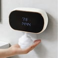 thumbnail image 3 of TIELUTT Automatic Foaming Soap Dispenser Touchless Wall Mounted Soap Dispenser with 3 Small Bathroom Storage Hot Towel Warmer Boho Bathroom Rugs Bathroom Organizer Shelf Towel Racks for Bathroom with, 3 of 5