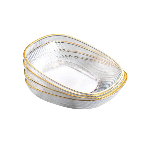 Platos pequeños, vajilla, platos de postre reutilizables, platos de cena, plato de aperitivo de 15cm para Picnics, banquete de cocina doméstica Blanco Gloria plato pequeño