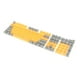 thumbnail image 5 of Juego de Teclas CUTICAT para teclado mecánico 108 Piezas gris oscuro amarillo, 5 of 8