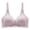 Purple, variant on SGMVNU Women's Front Snap Maternity Nursing Bra, Wireless Comfort Adjustable Strap Pregnancy Breastfeeding Bra Beige 40