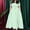 22# Mint Green, variant on Women Plus Size Formal A Line Maxi Dress Self Tie Waist with Pockets Elegant Round Neck Swing Long Dresses Mint Green 3XL